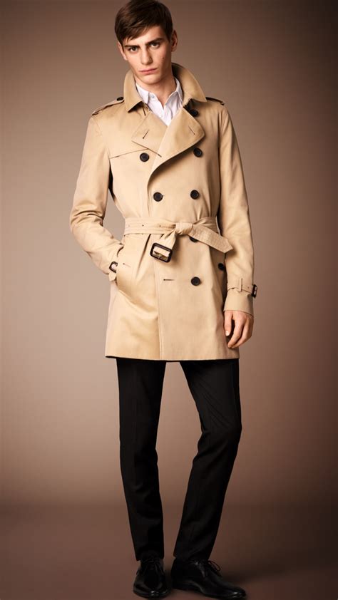 burberry brit kensington trench mens